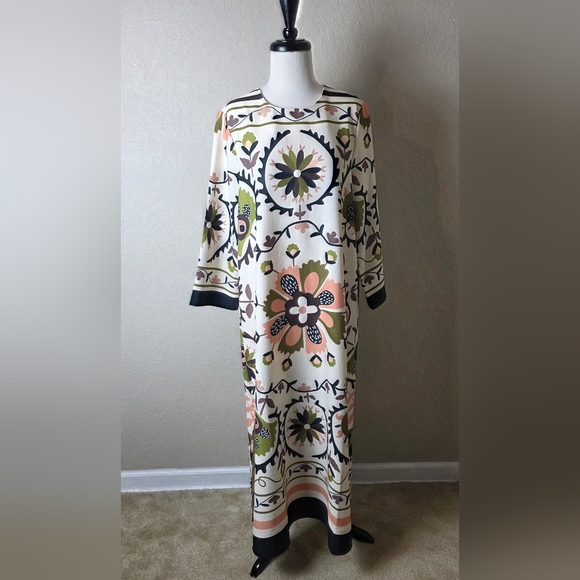 Tuckernuck Sundial Stripe Jamie Dress Cream Size M - Picture 4 of 11